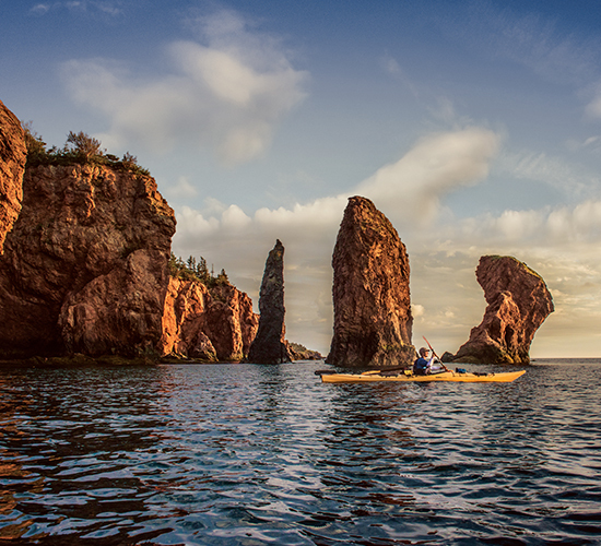 Three Sisters at Cape Chignecto